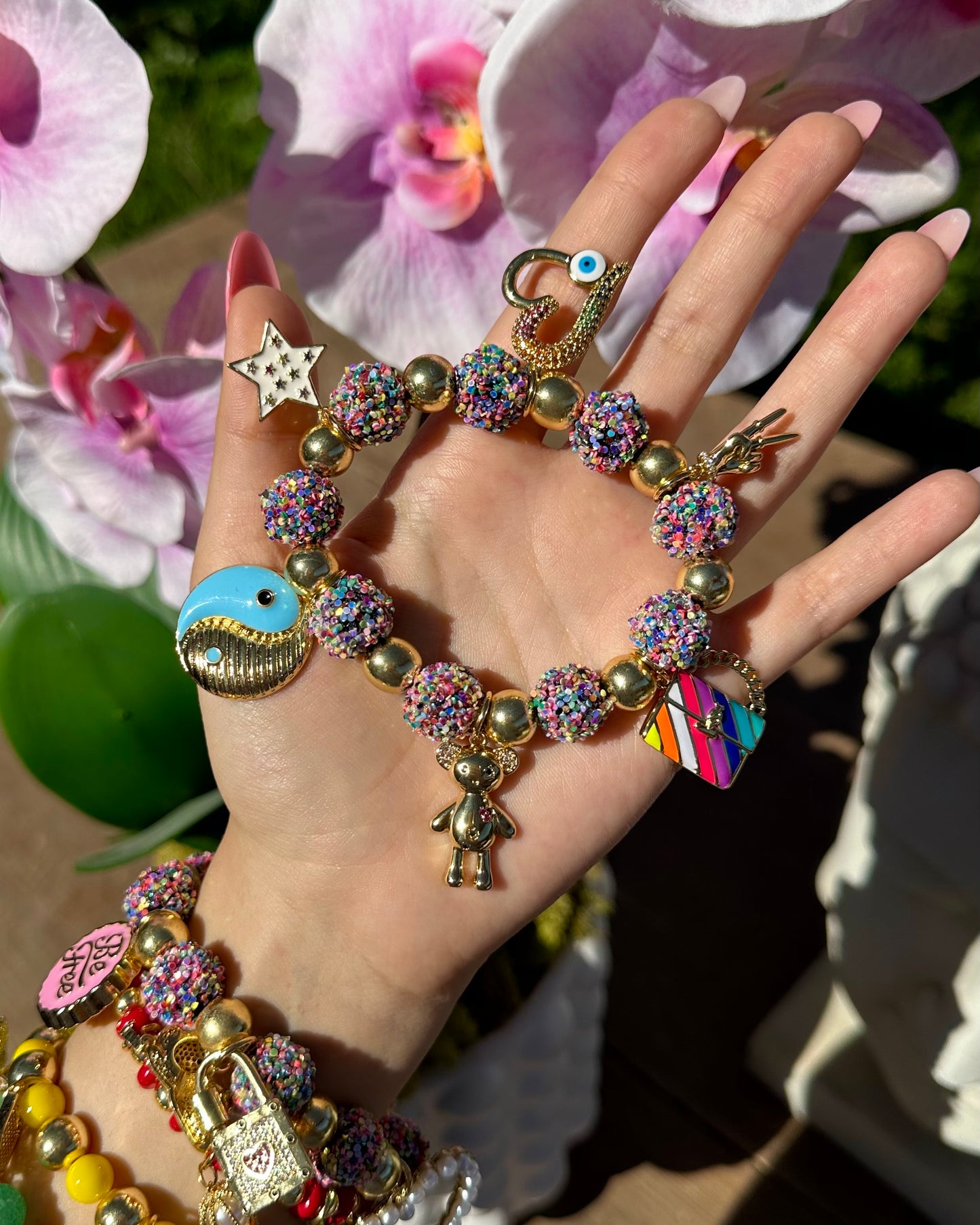 Rainbow Charm Bracelet