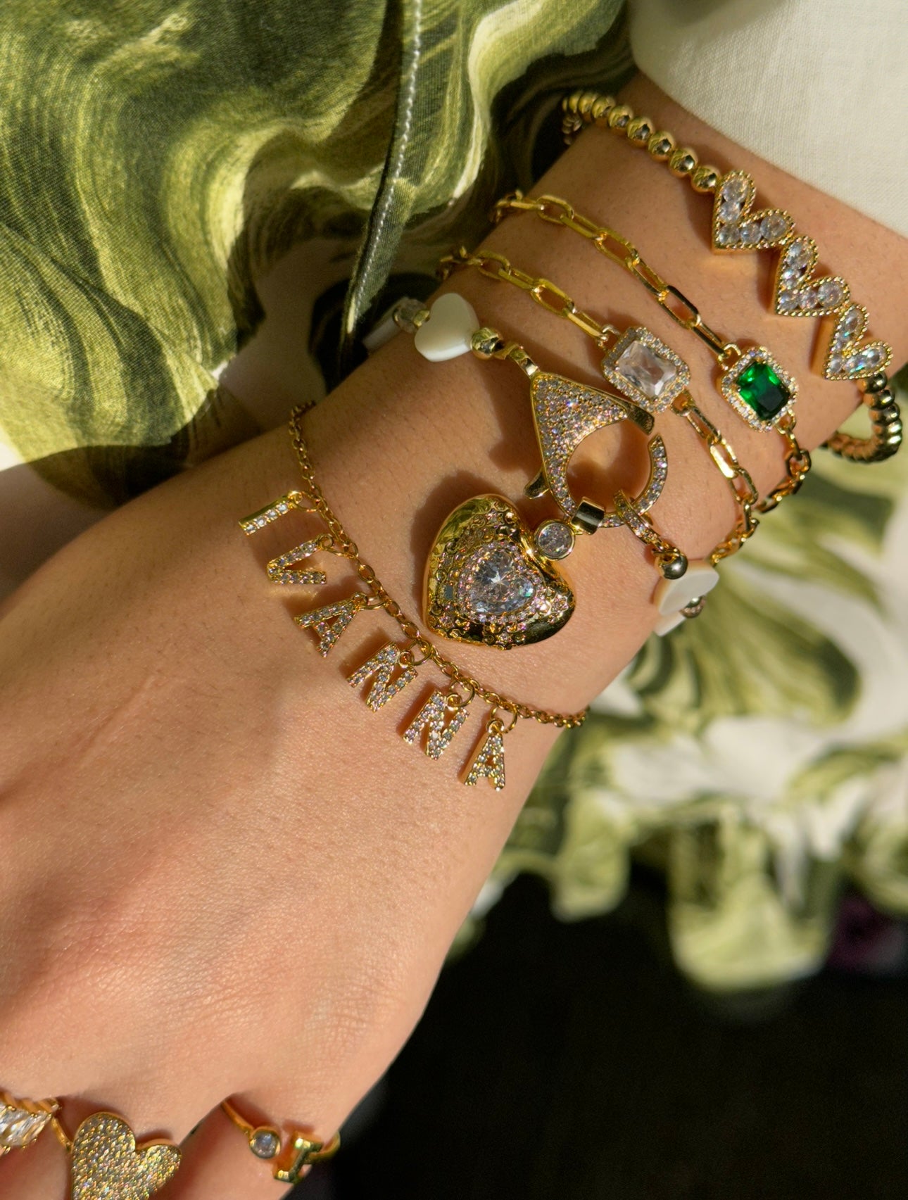 Bracelets & Rings (Sold Separately)