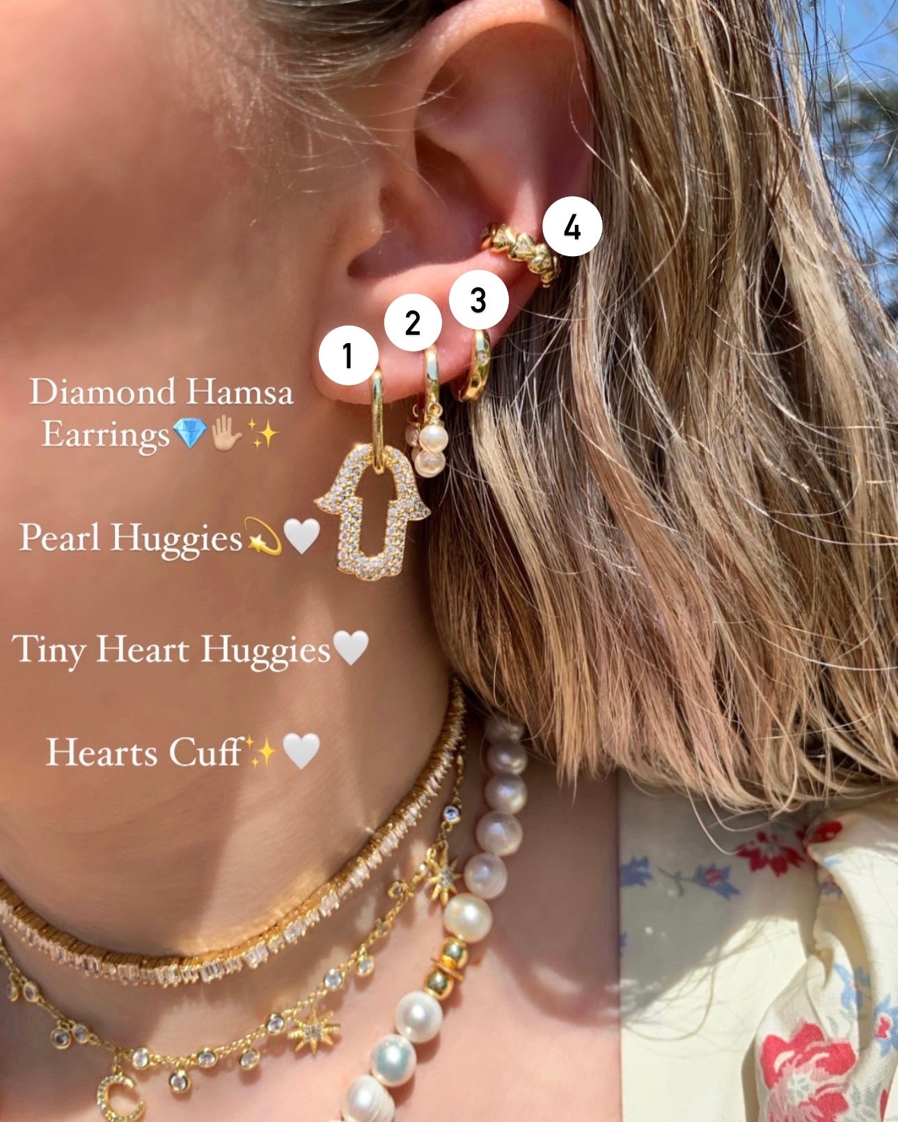 Earrings (Sold Separately)