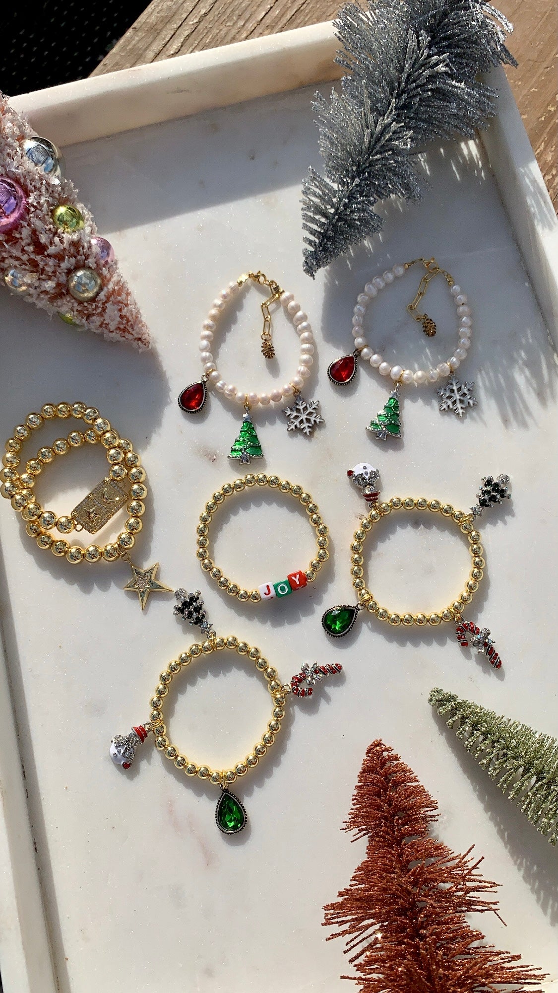 Christmas Bracelets