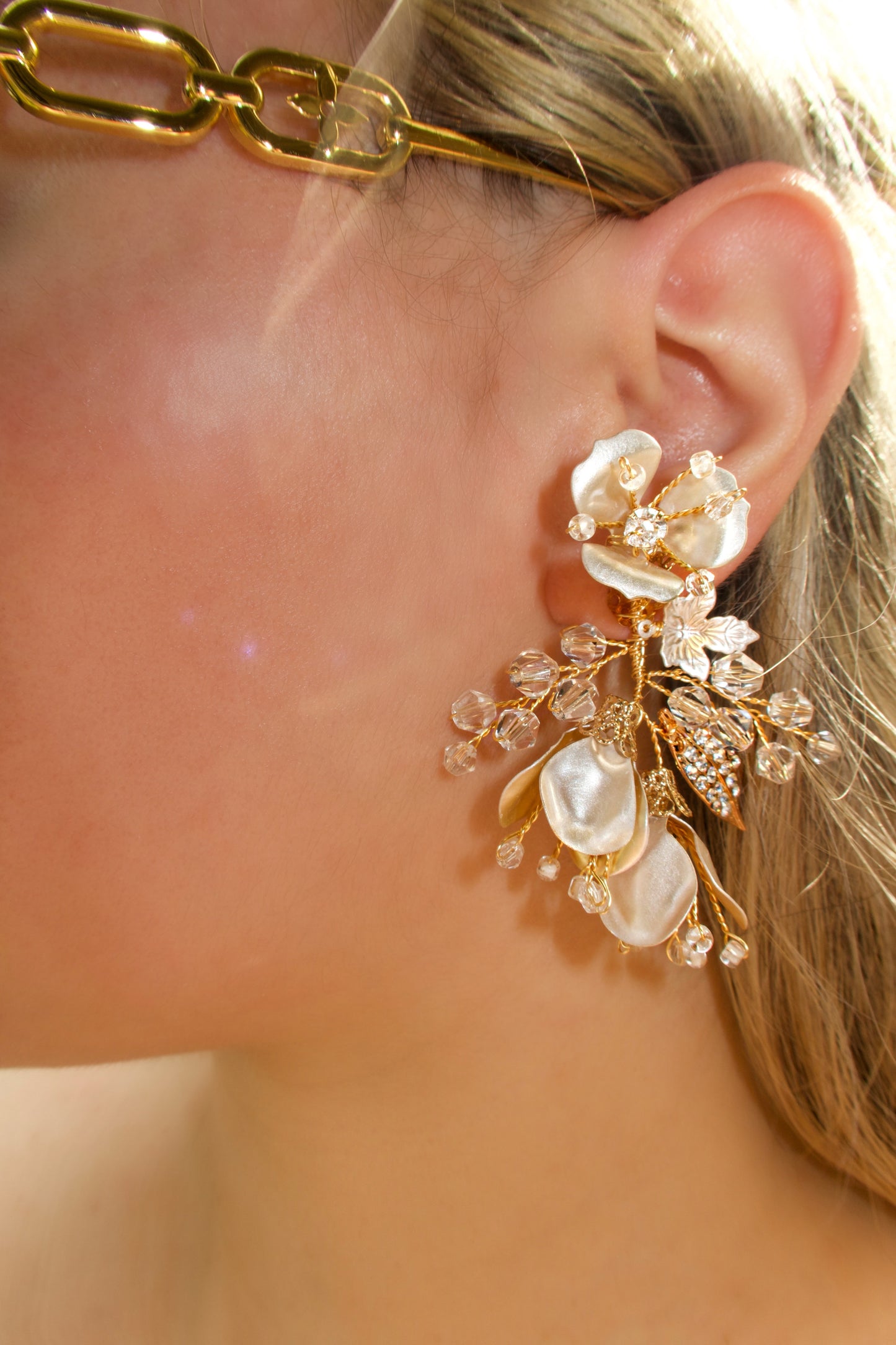Big Flower Earrings