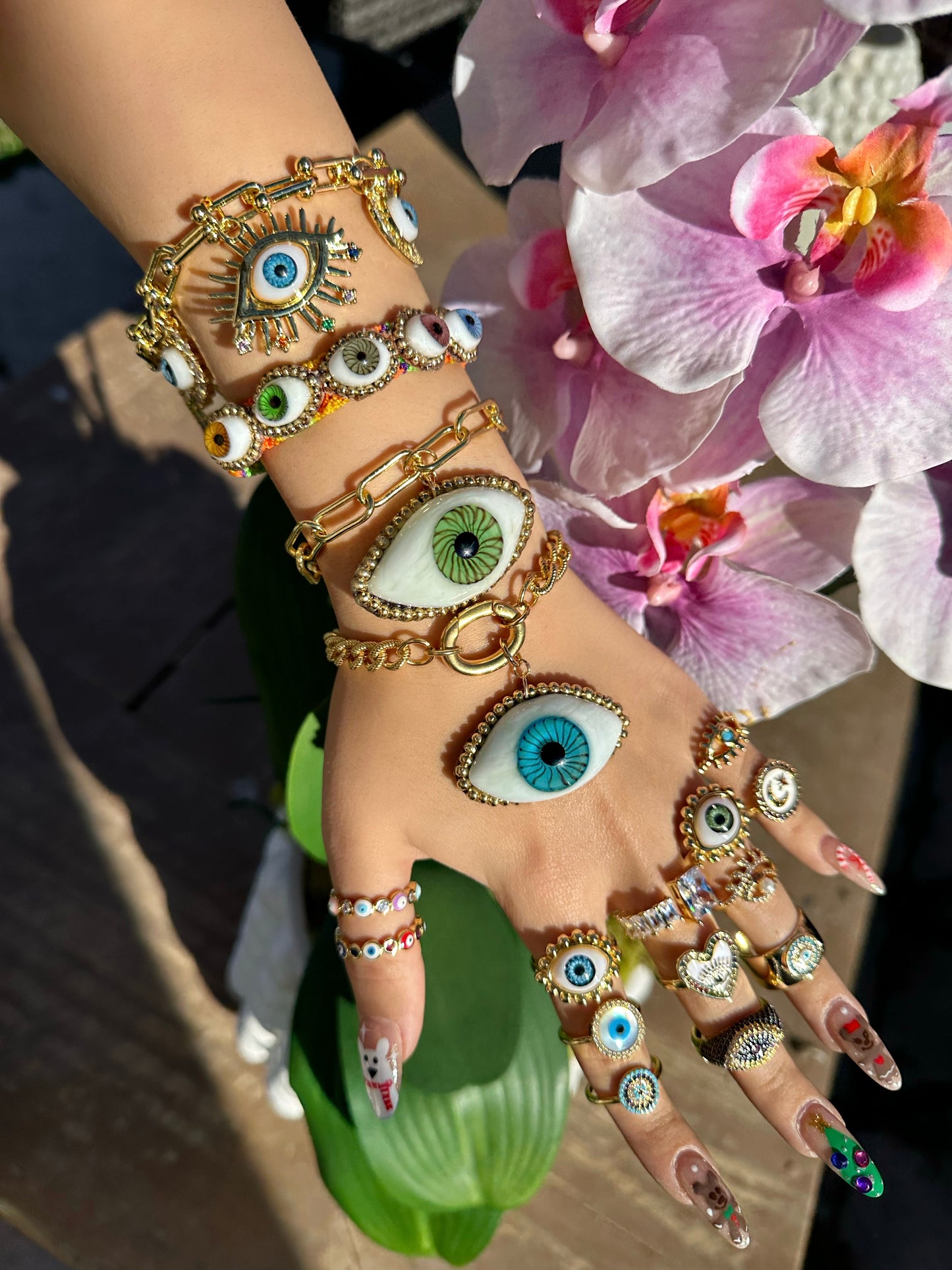 Bracelets & Rings (Sold Separately)