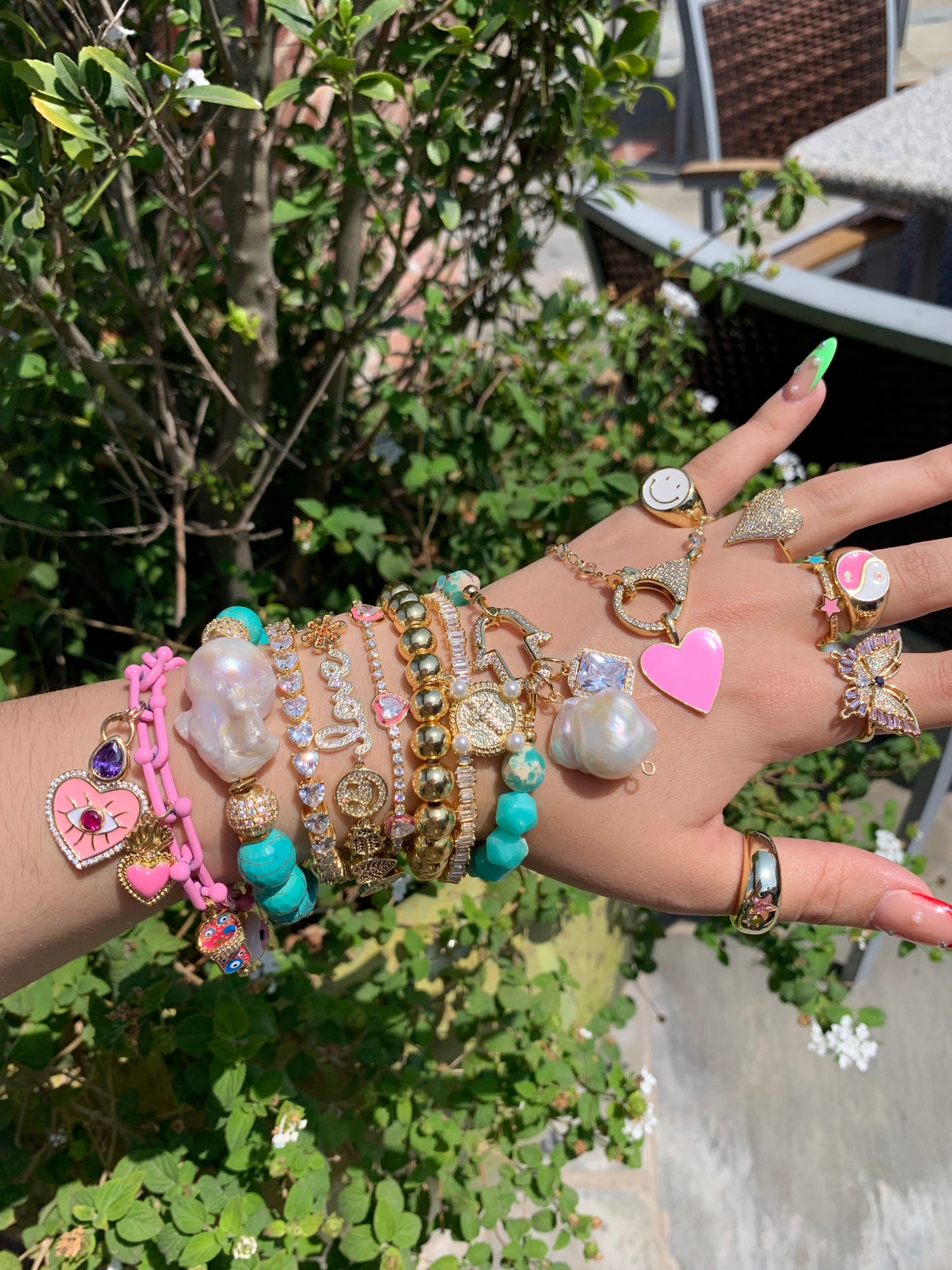 Bracelets & Rings (Sold Separately)