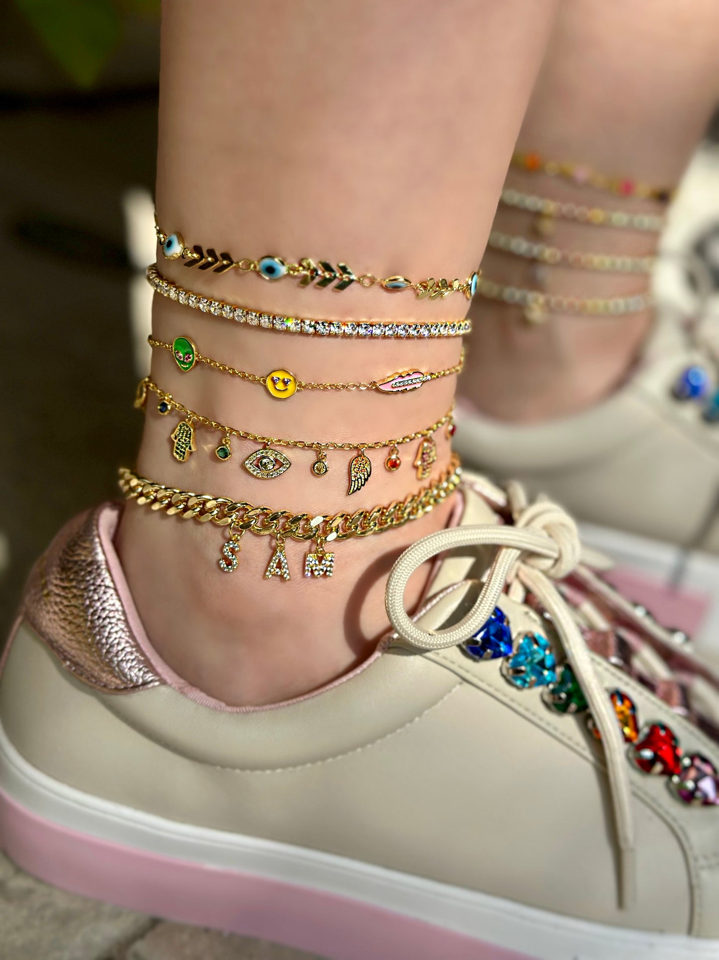 Anklets (Sold Separately)