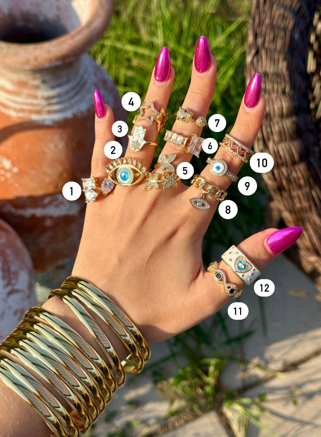 Rings (Sold Separately)