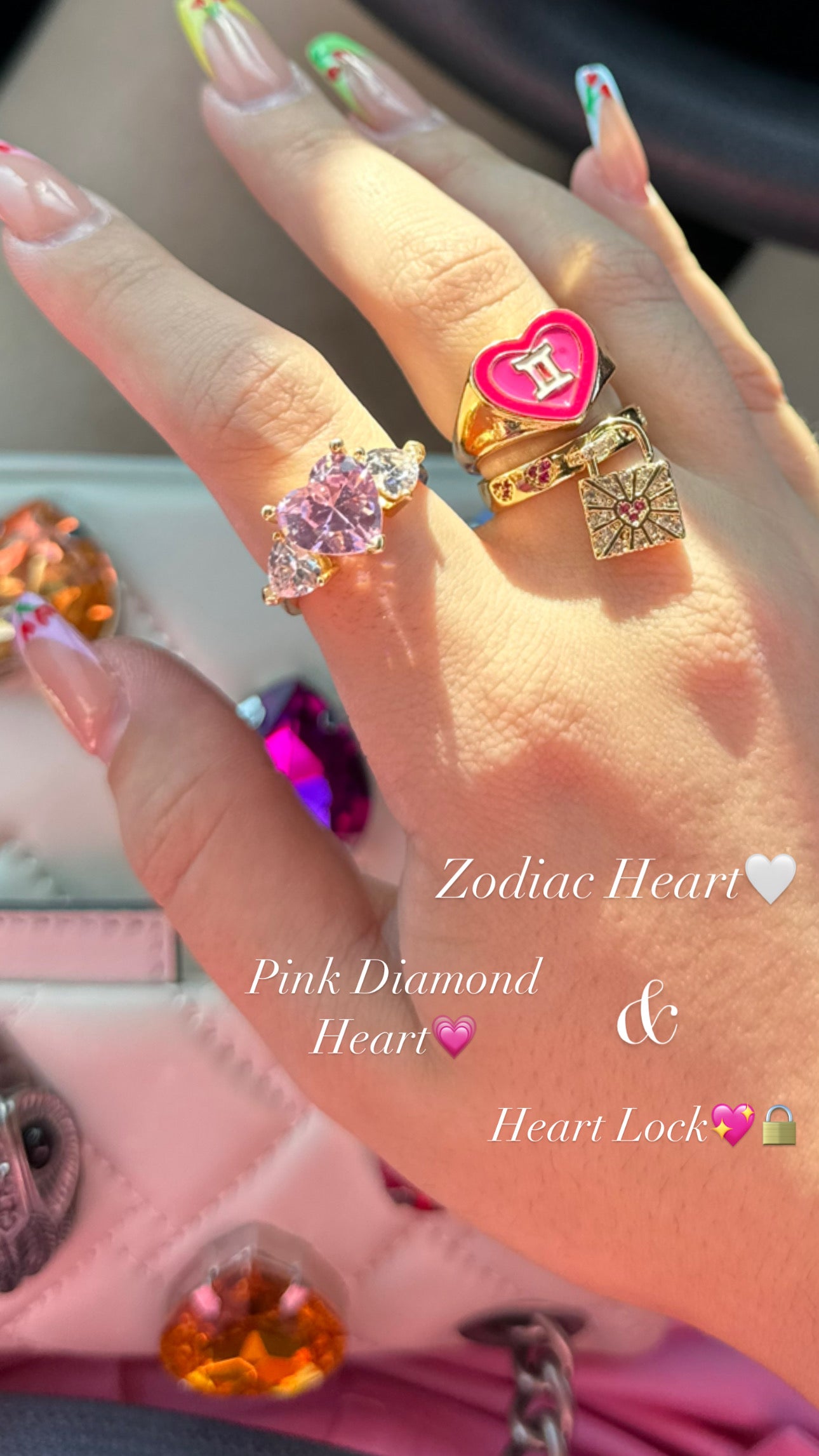 Rings (Sold Separately)