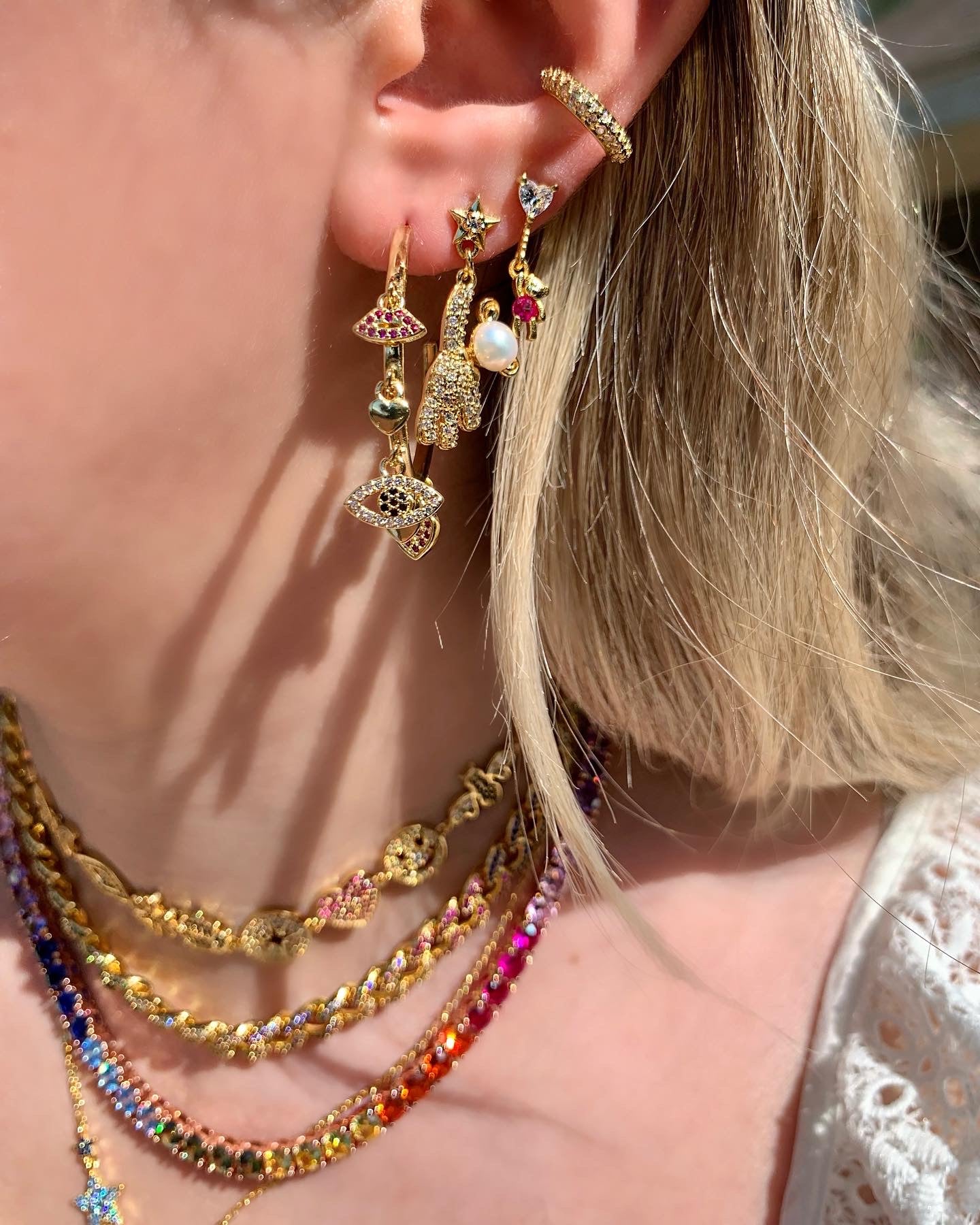 Earrings (Sold Separately)