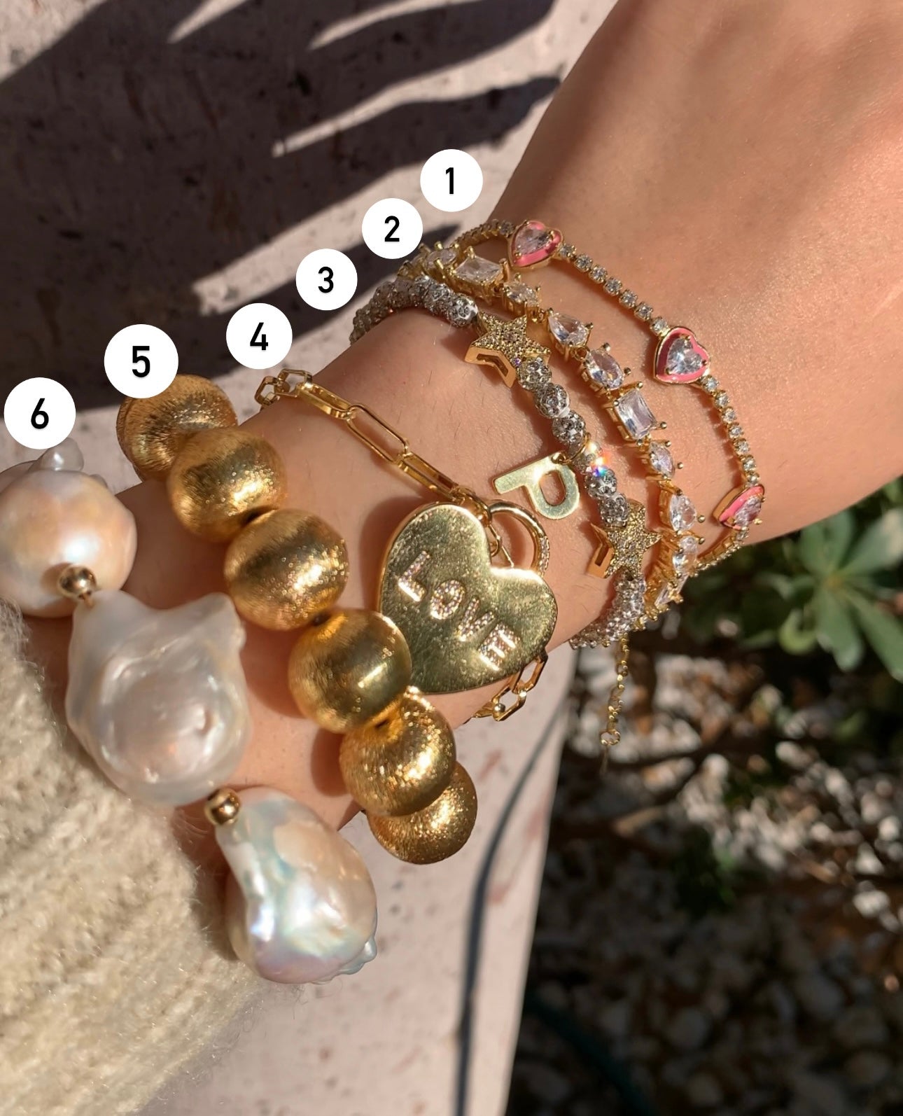 Bracelets (Sold Separately)