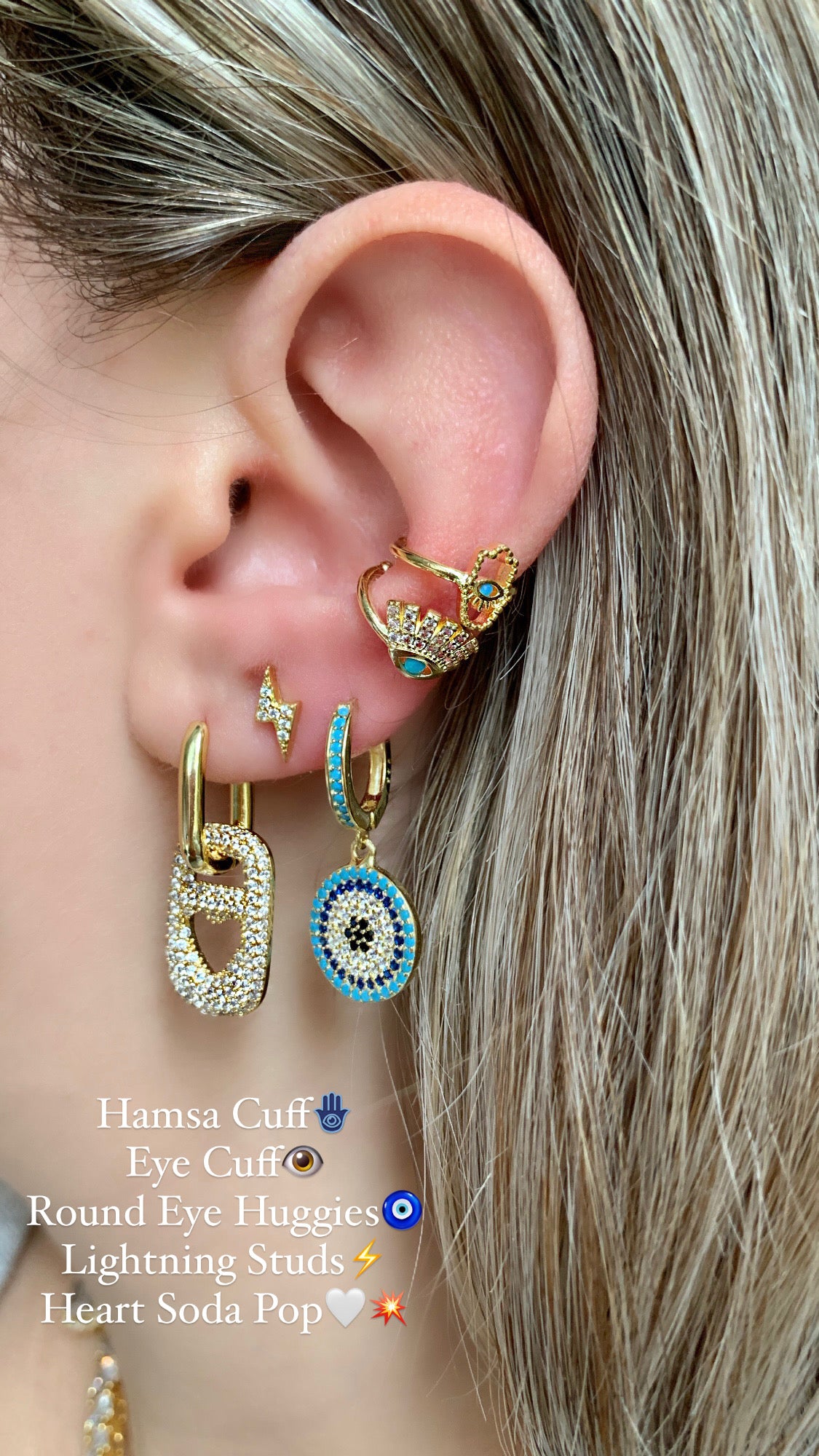 Earrings (Sold Separately)