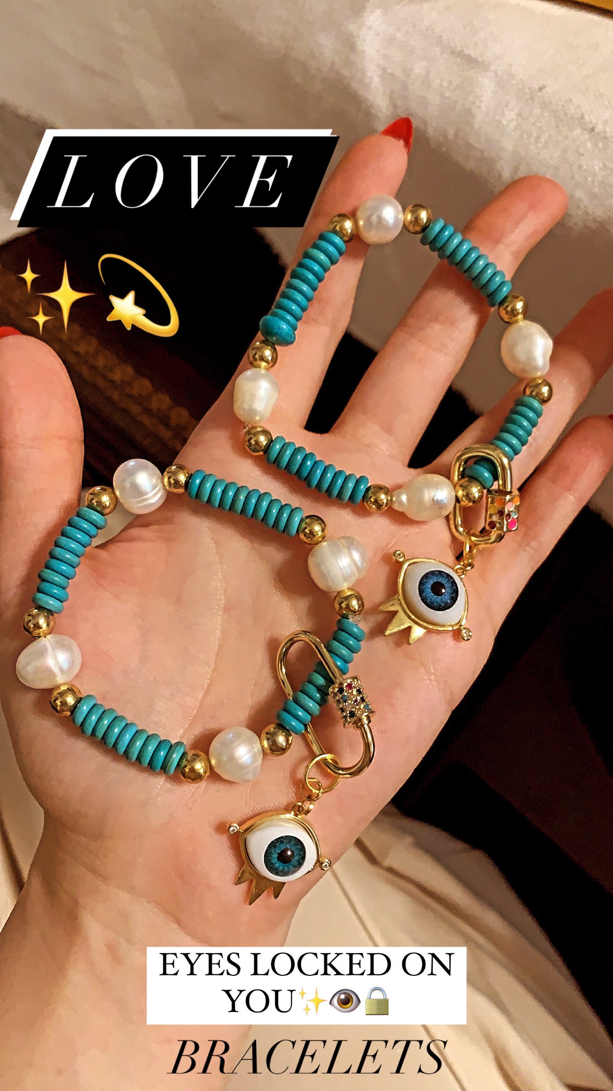 Eyes Locked On You Bracelet