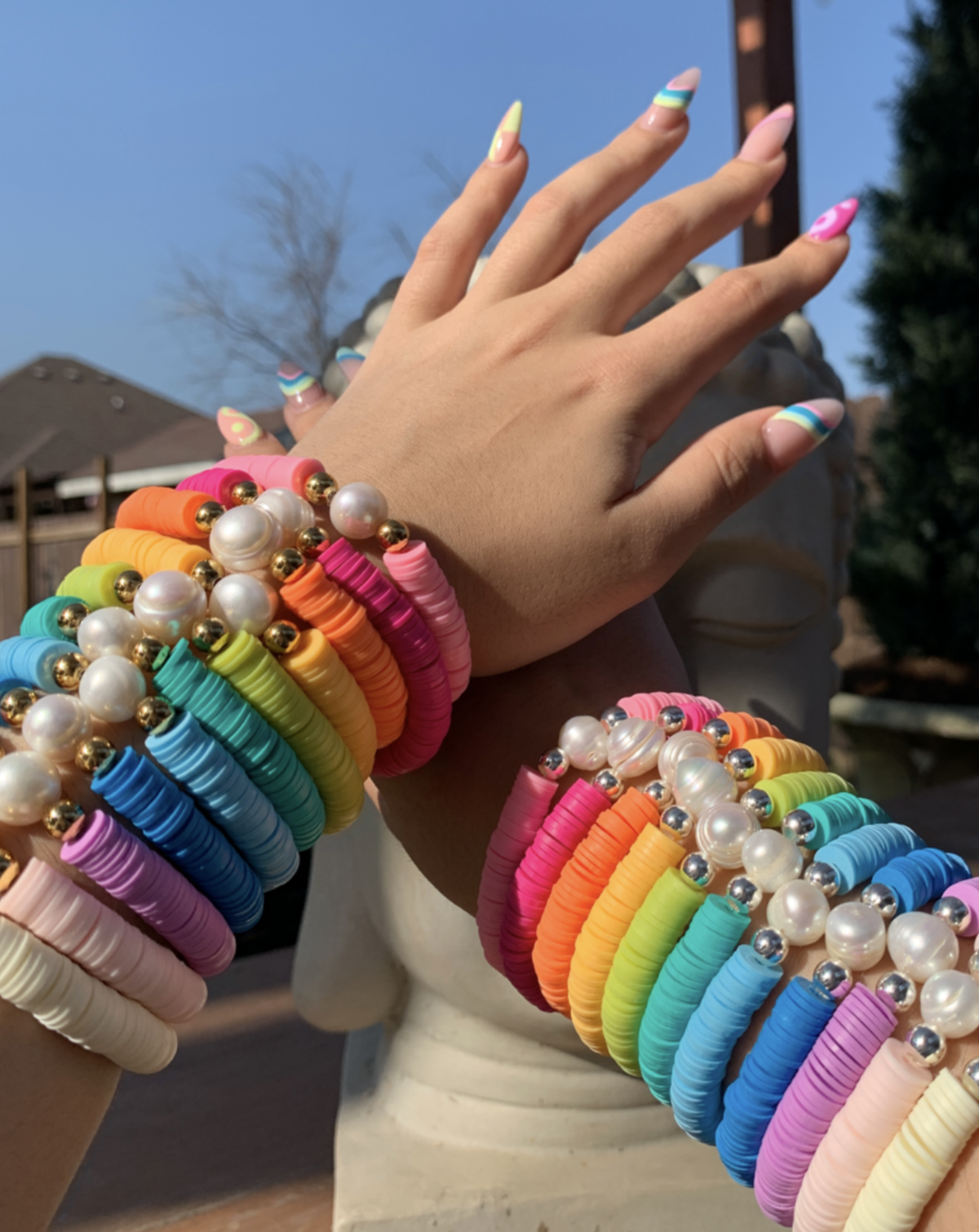 Color & Pearl Bracelet