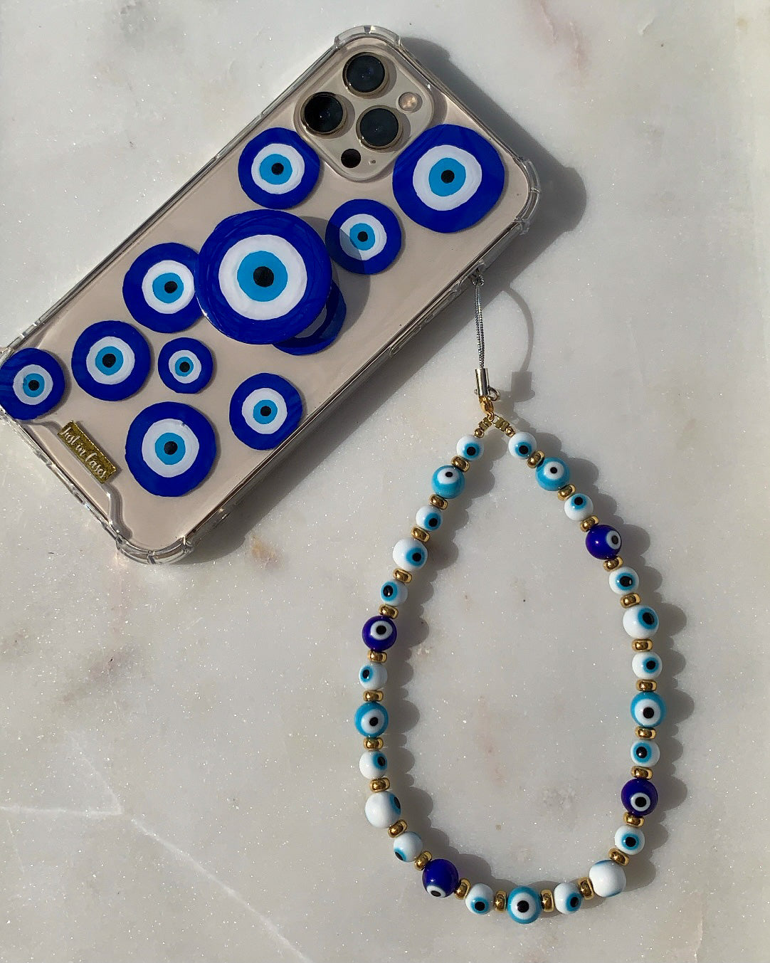 Eyes Phone Charm