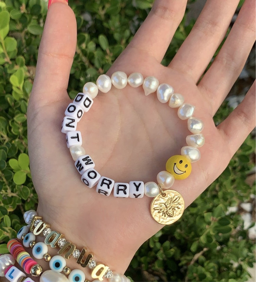 Don’t Worry Be Happy Bracelet