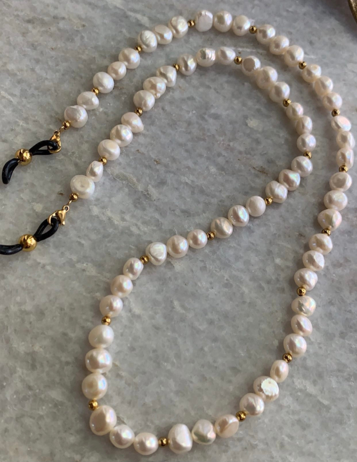 All Pearl Sunglasses/Mask Chain