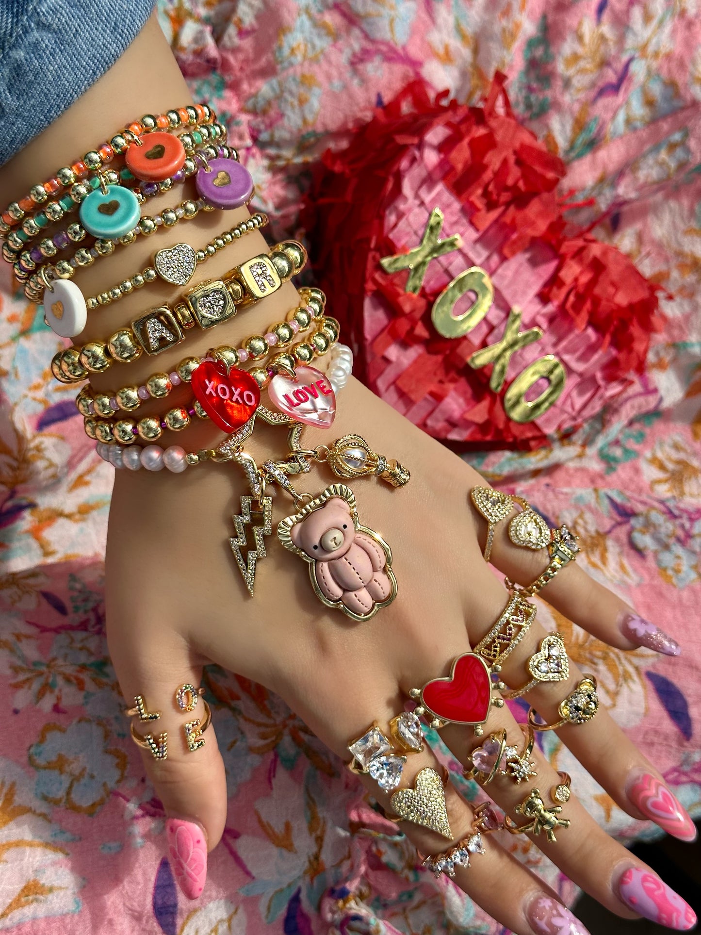 Bracelets & Rings (Sold Separately)