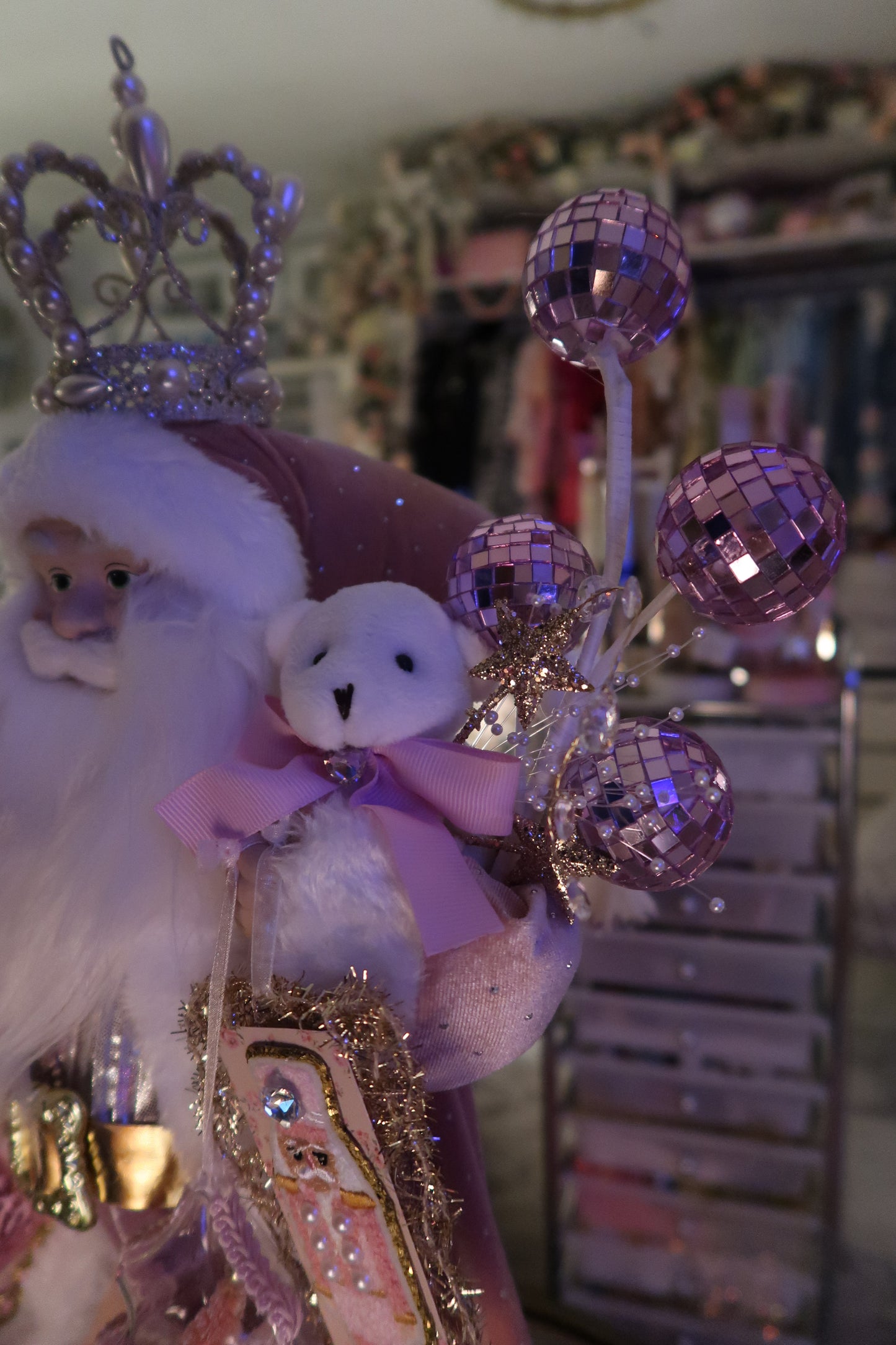 Pink Royal Santa Claus