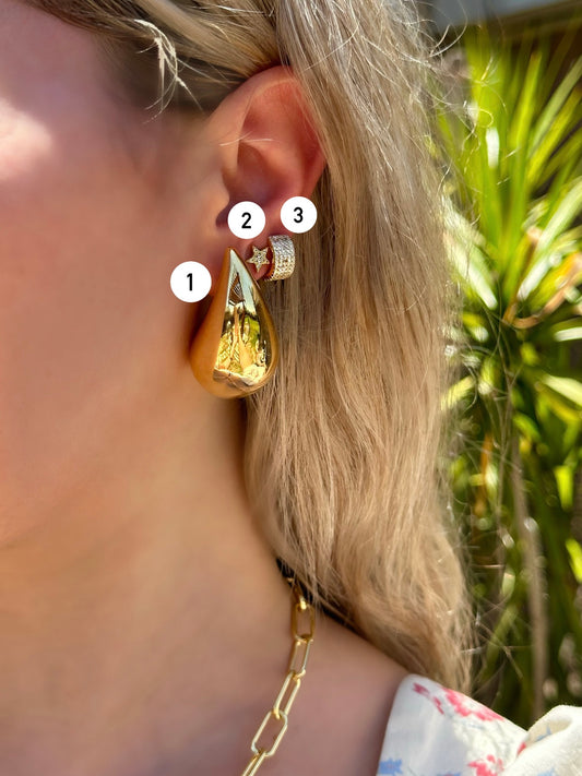 Earrings (Each Pair Sold Separately)