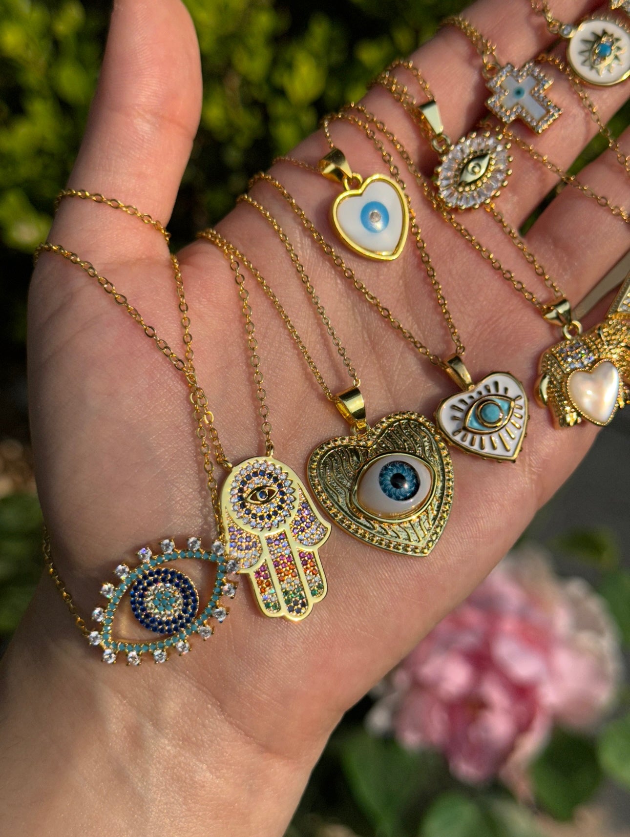 Lucky Eye Dainty Necklaces