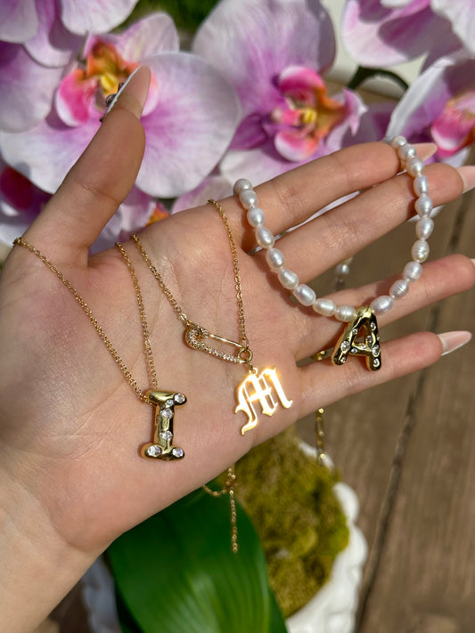 Initial Necklaces