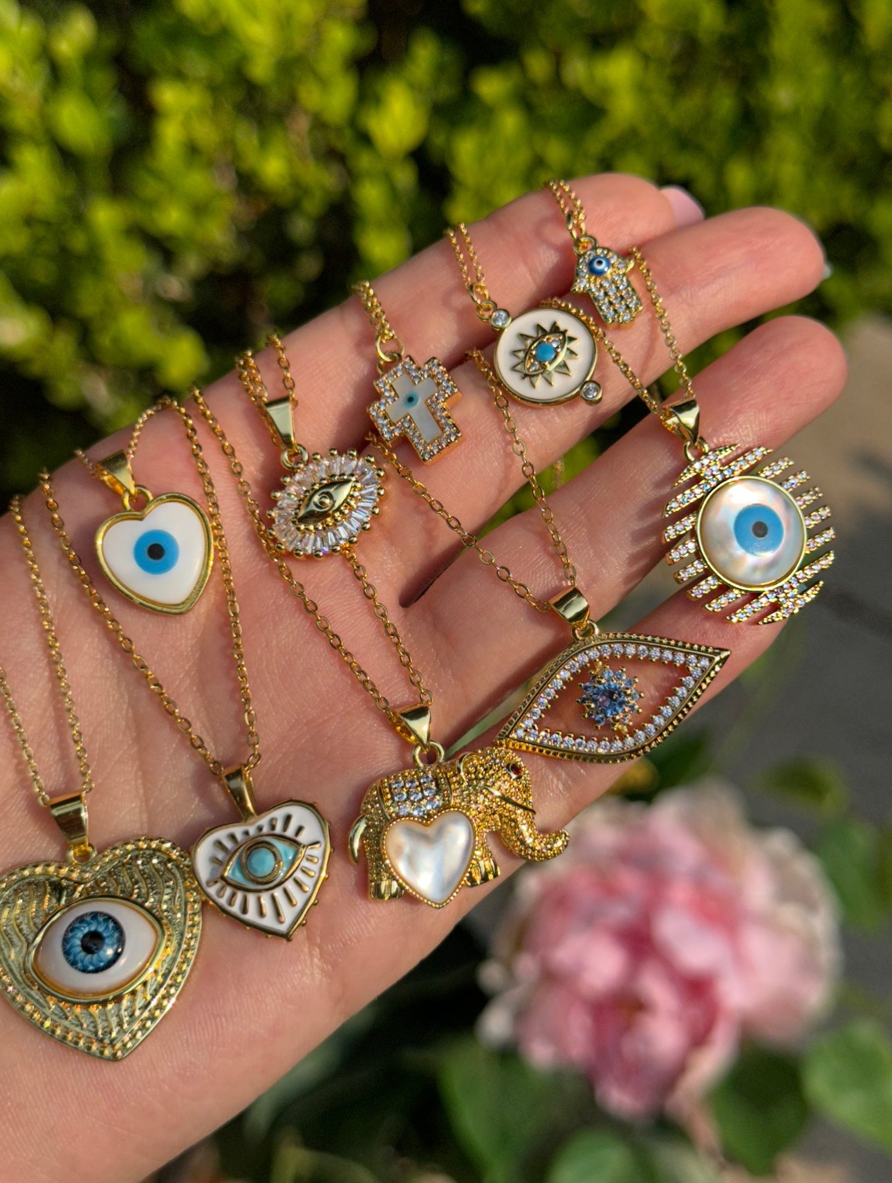 Lucky Eye Dainty Necklaces