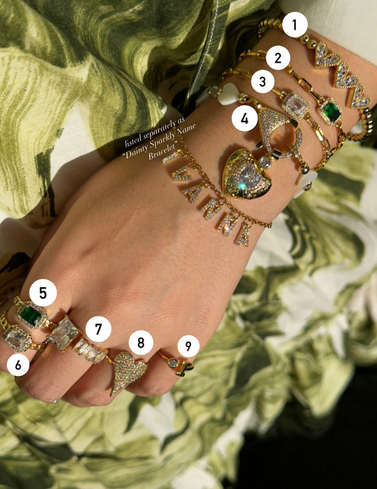 Bracelets & Rings (Sold Separately)