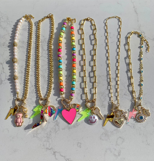 Charm Necklaces (Sold Separately)