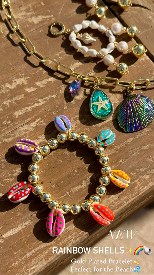 Rainbow Shells Bracelet