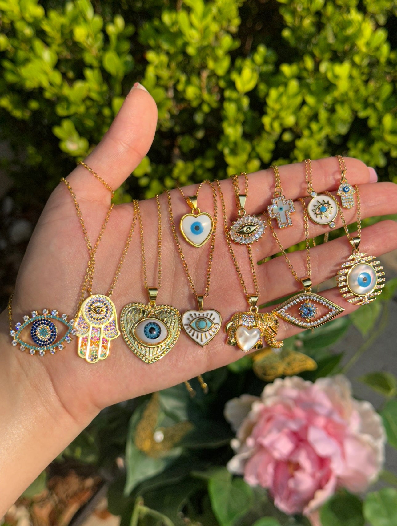 Lucky Eye Dainty Necklaces