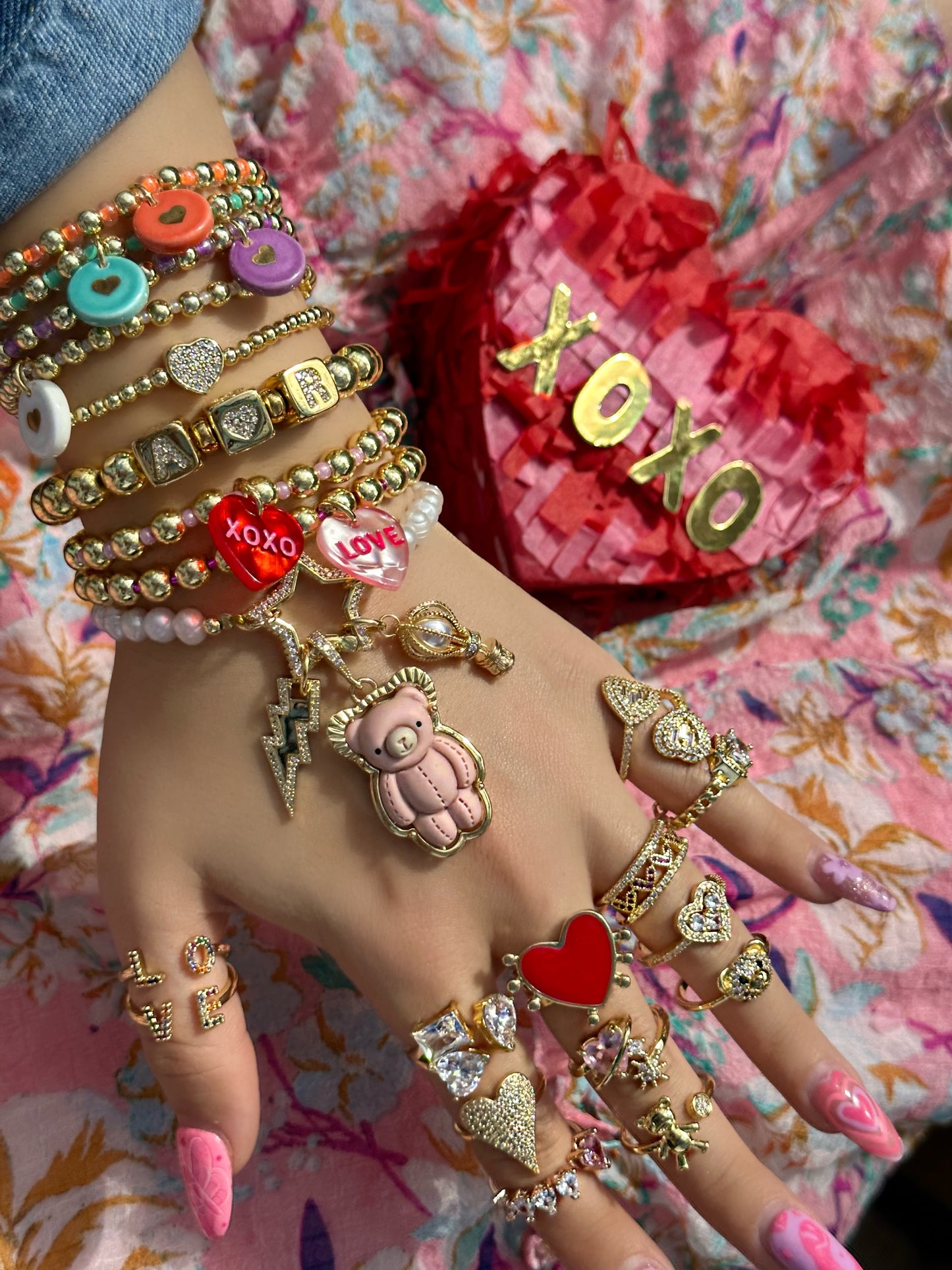 Bracelets & Rings (Sold Separately)