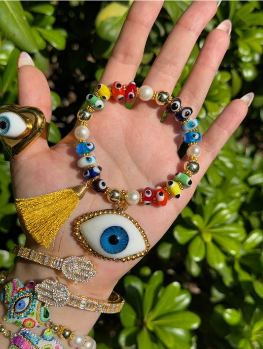 Mega Blue Eye Bracelet