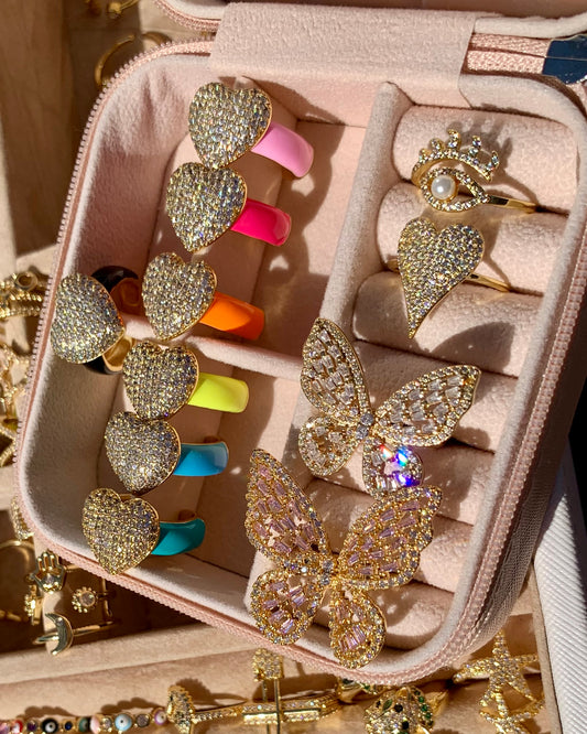 Sparkly Rings