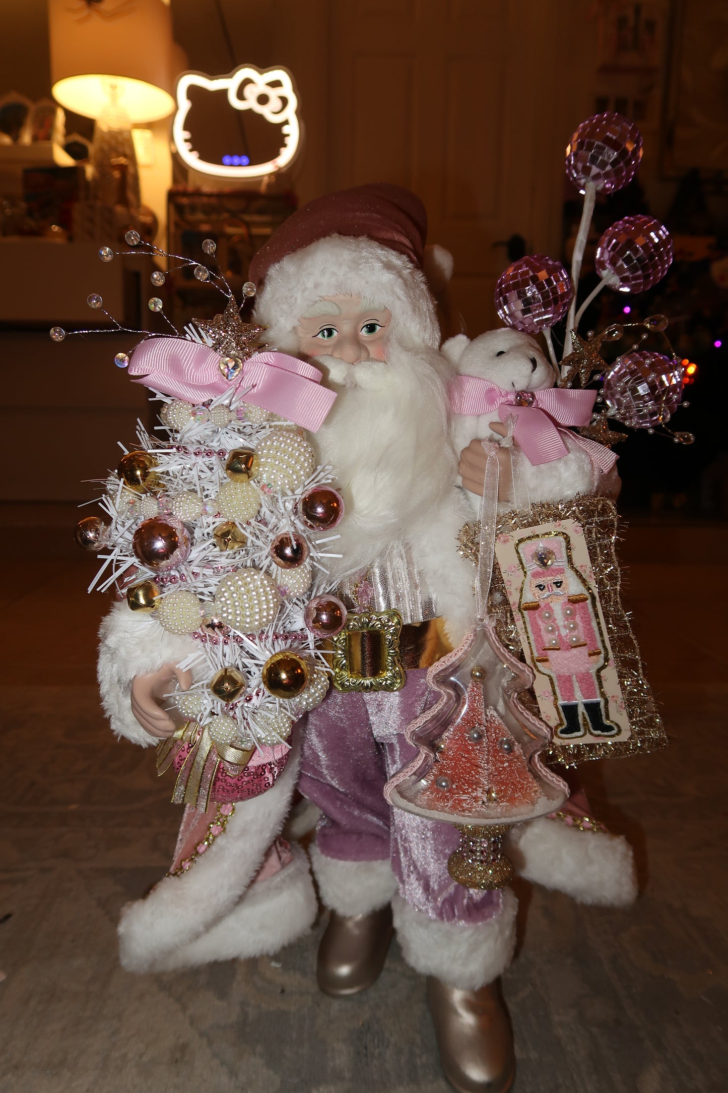 Pink Royal Santa Claus