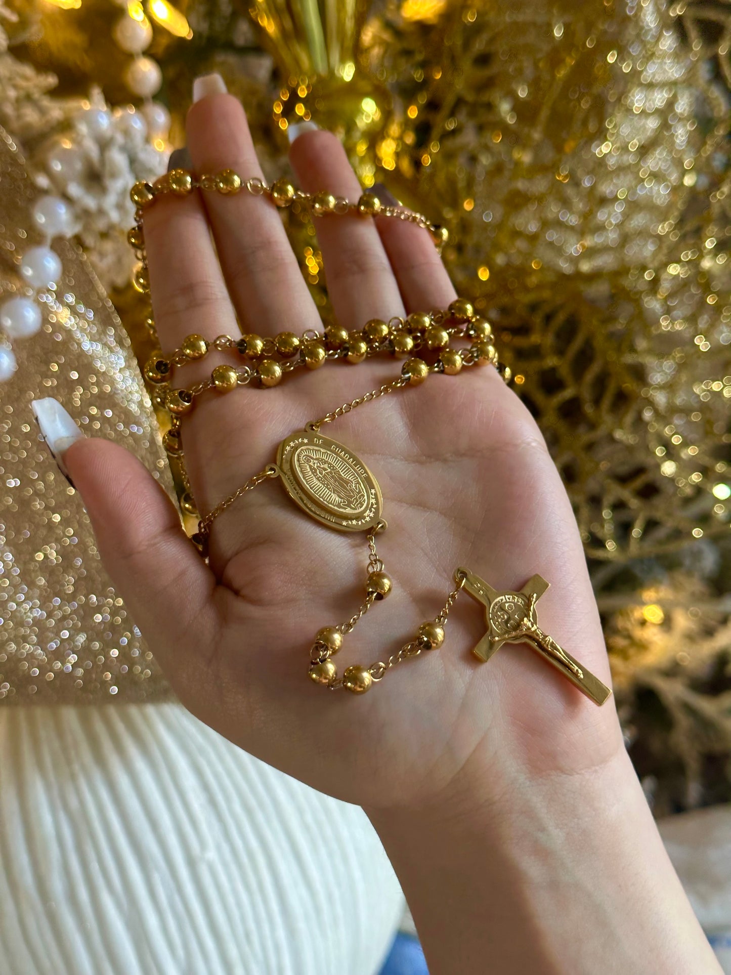 Gold Unisex Rosary