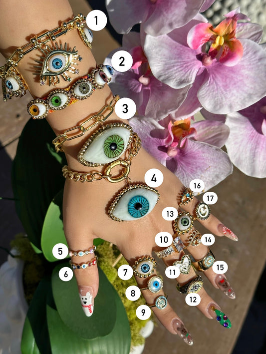 Bracelets & Rings (Sold Separately)