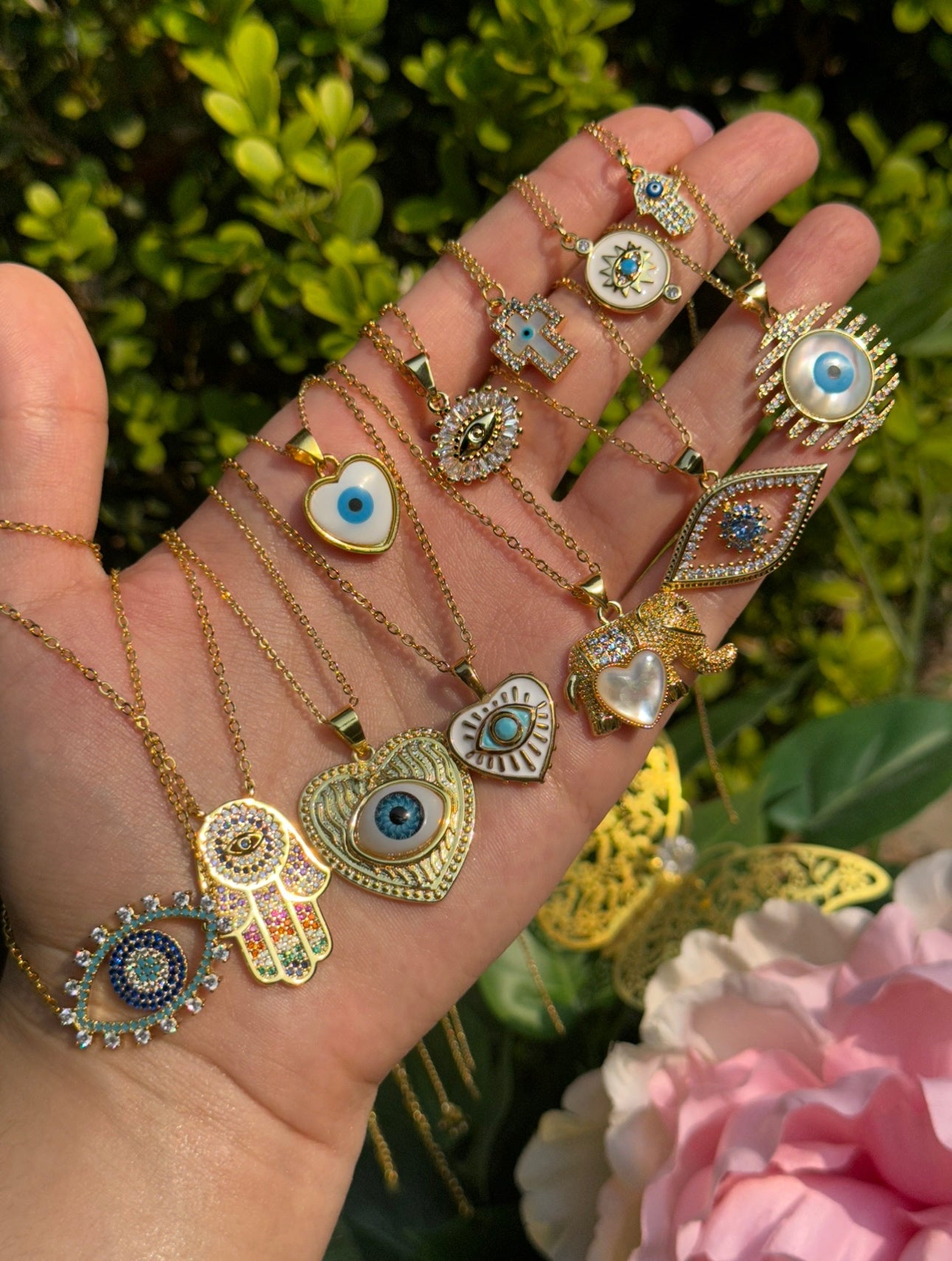 Lucky Eye Dainty Necklaces