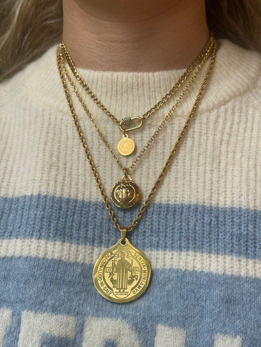 Saint Benedict Necklaces (sold separately)