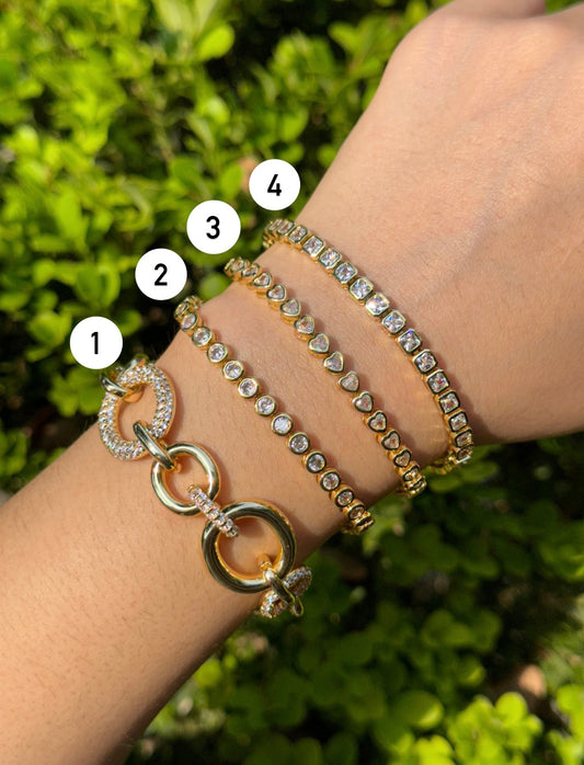 Sparkly Diamond Bracelets