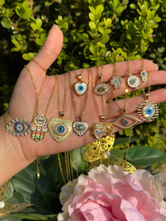 Lucky Eye Dainty Necklaces