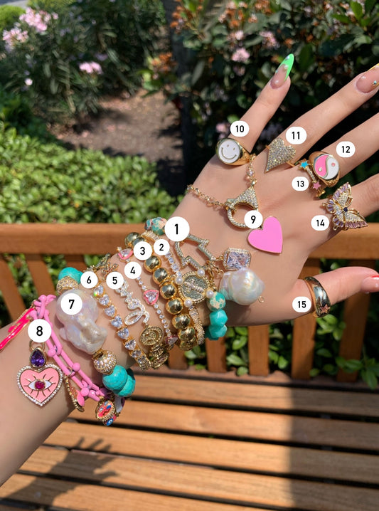 Bracelets & Rings (Sold Separately)