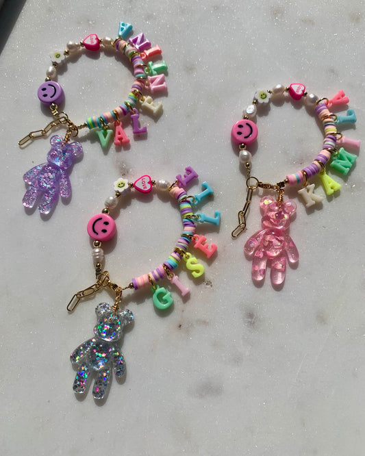 Personalized Teddy Bracelet