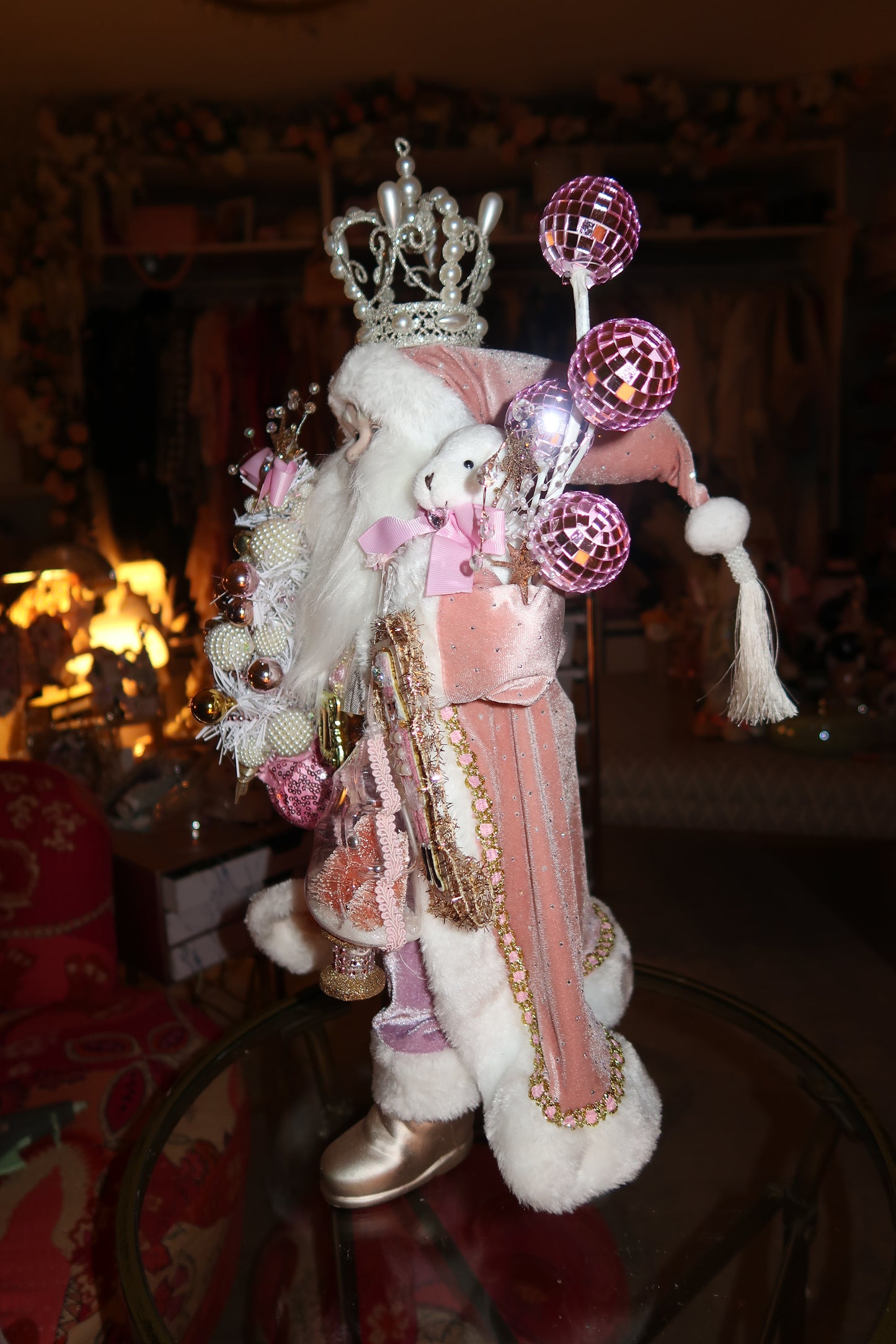 Pink Royal Santa Claus