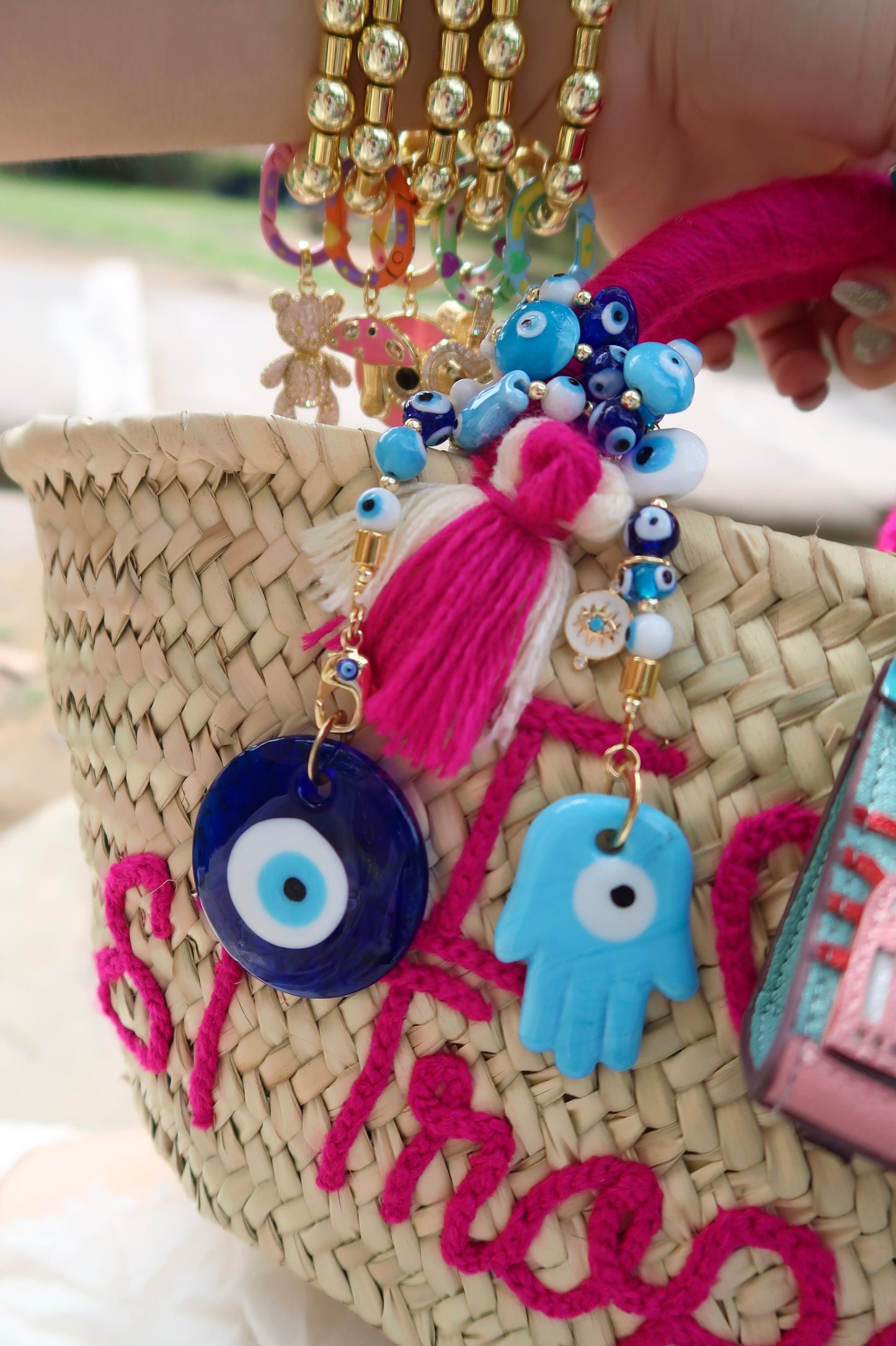 Lucky Eyes Handbag Charm✨🧿🪬