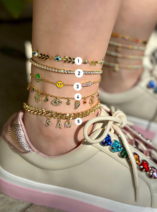 Anklets (Sold Separately)