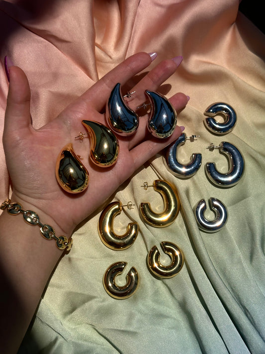 Chunky Earrings (Sold Separately)