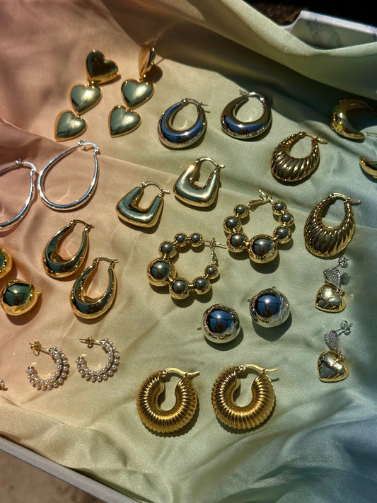 Chunky Earrings (Each Pair Sold Separately)