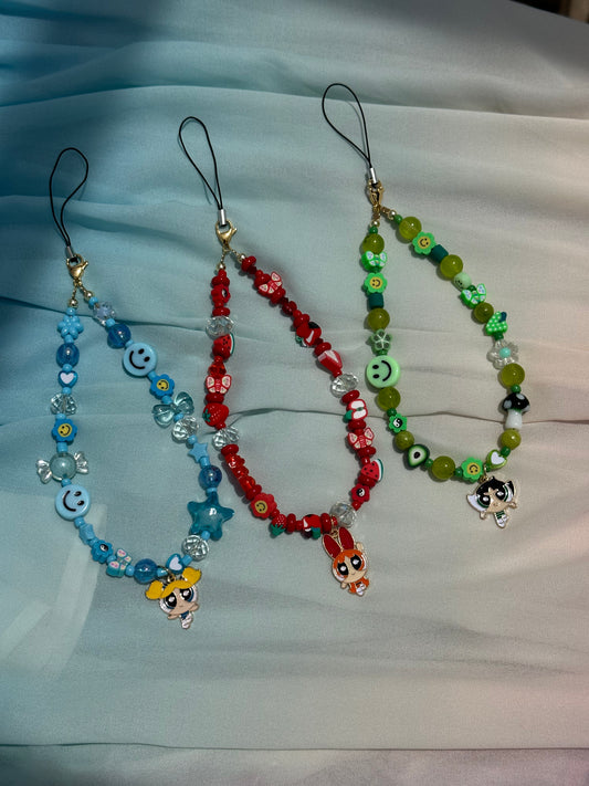 Powerpuff Girls Phone Charms