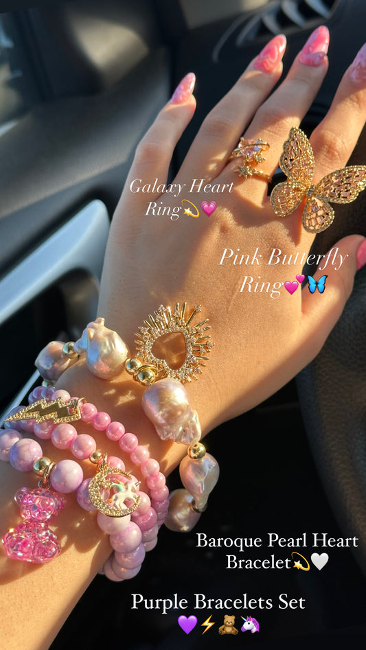 Bracelets & Rings (Sold Separately)