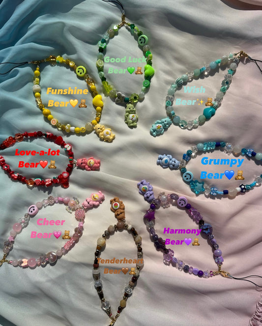 Care Bear Phone Charms