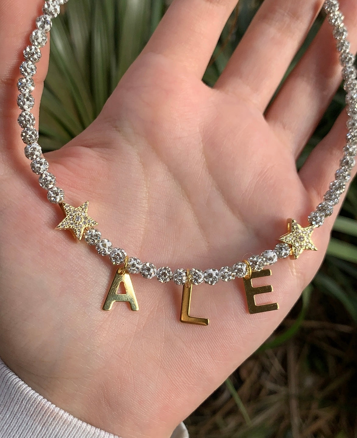 Diamonds & Stars Personalized Necklace (1 Necklace)