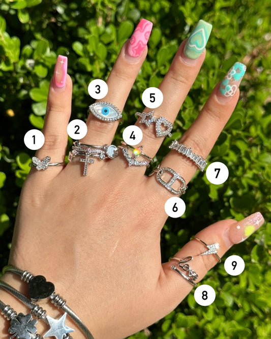 Silver Rings (Sold Separately)